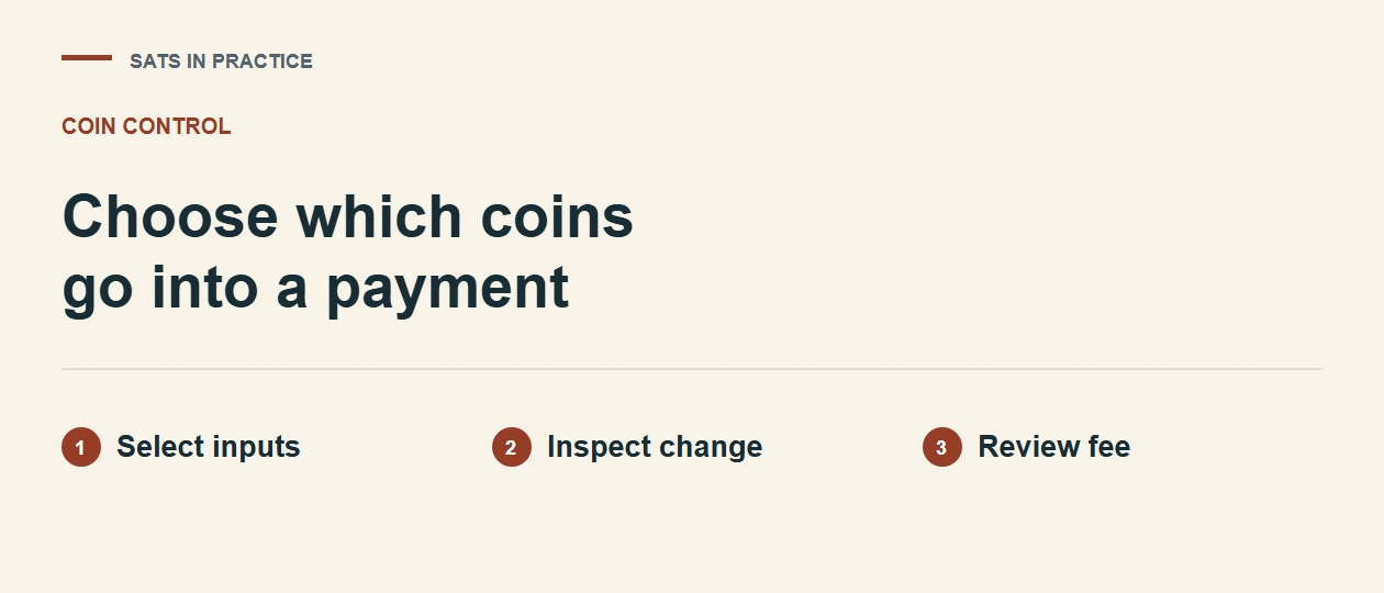 How to Consolidate UTXOs in Trezor Suite with Coin Control